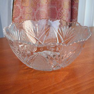 Bowl CRYSTAL CLEAR STUDIOS Of Japan Round 6.5" Bowl Dish